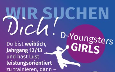 D-Youngsters Girls – weibliche Leistungsabteilung für die Jahrgänge 2012/2013!